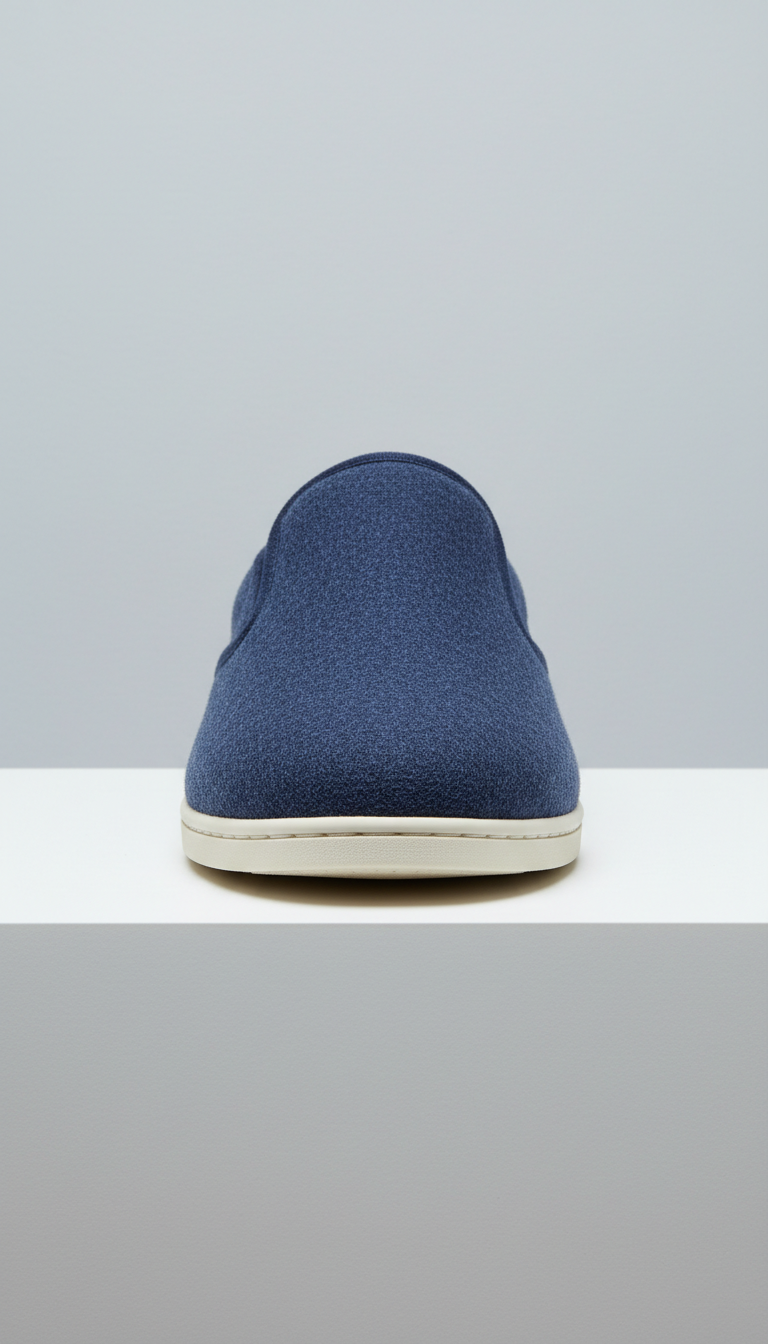 Powder White Classic Slip-On Slipper