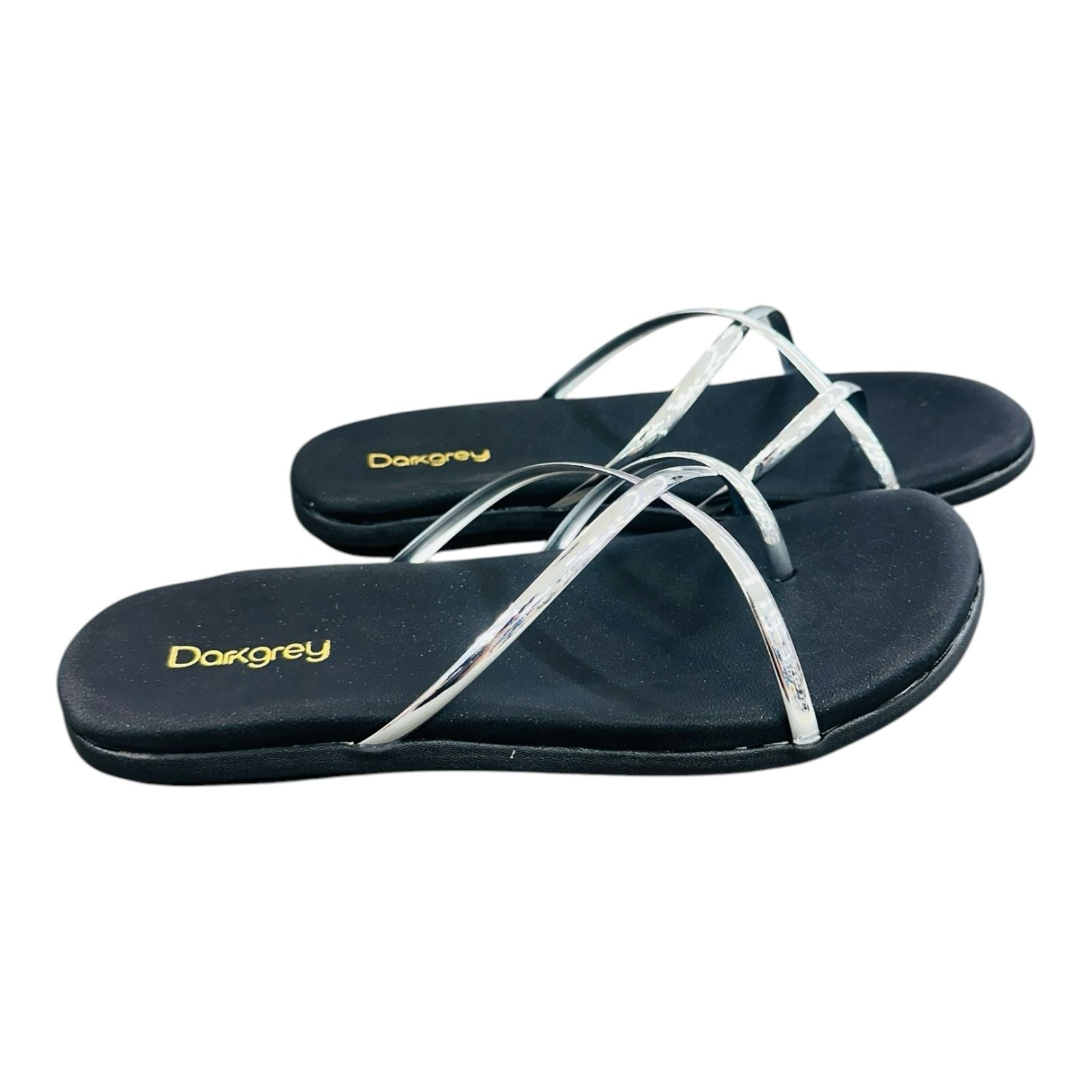 Stylish shiny flats for you(F-198)