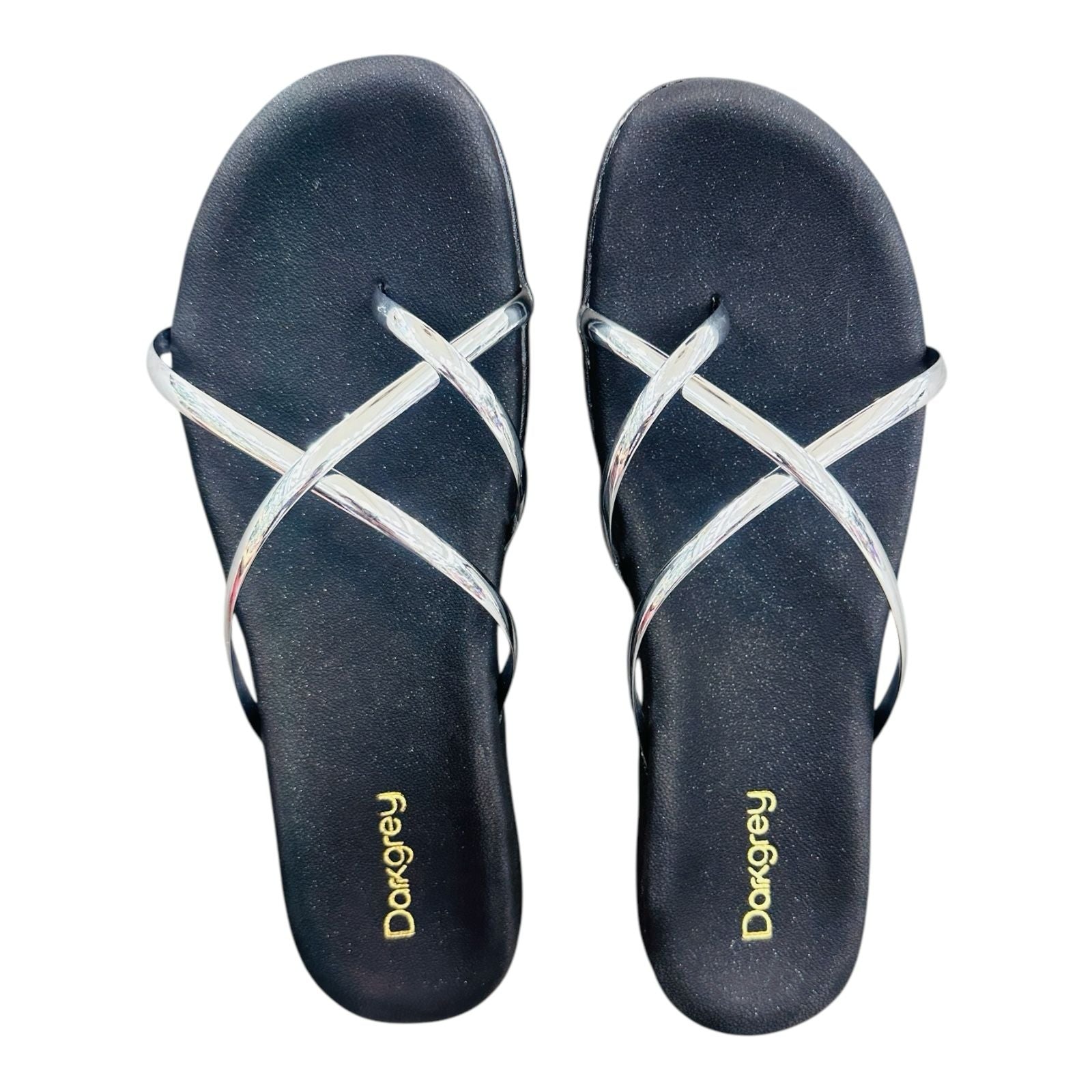 Stylish shiny flats for you(F-198)