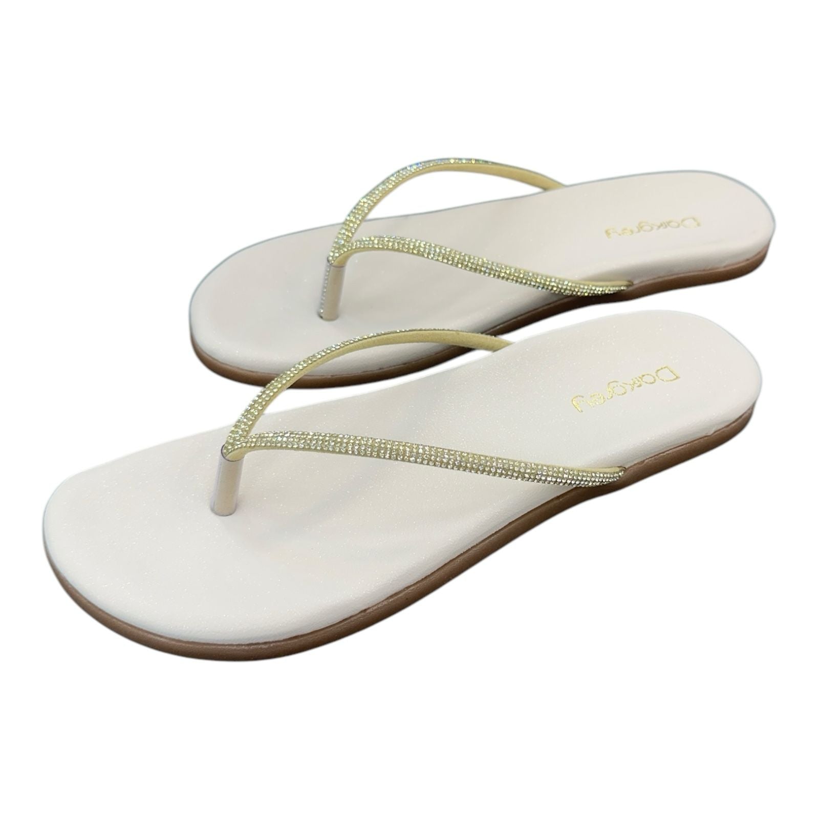 Embellished Flats with Bedding Soft sole(F-195)