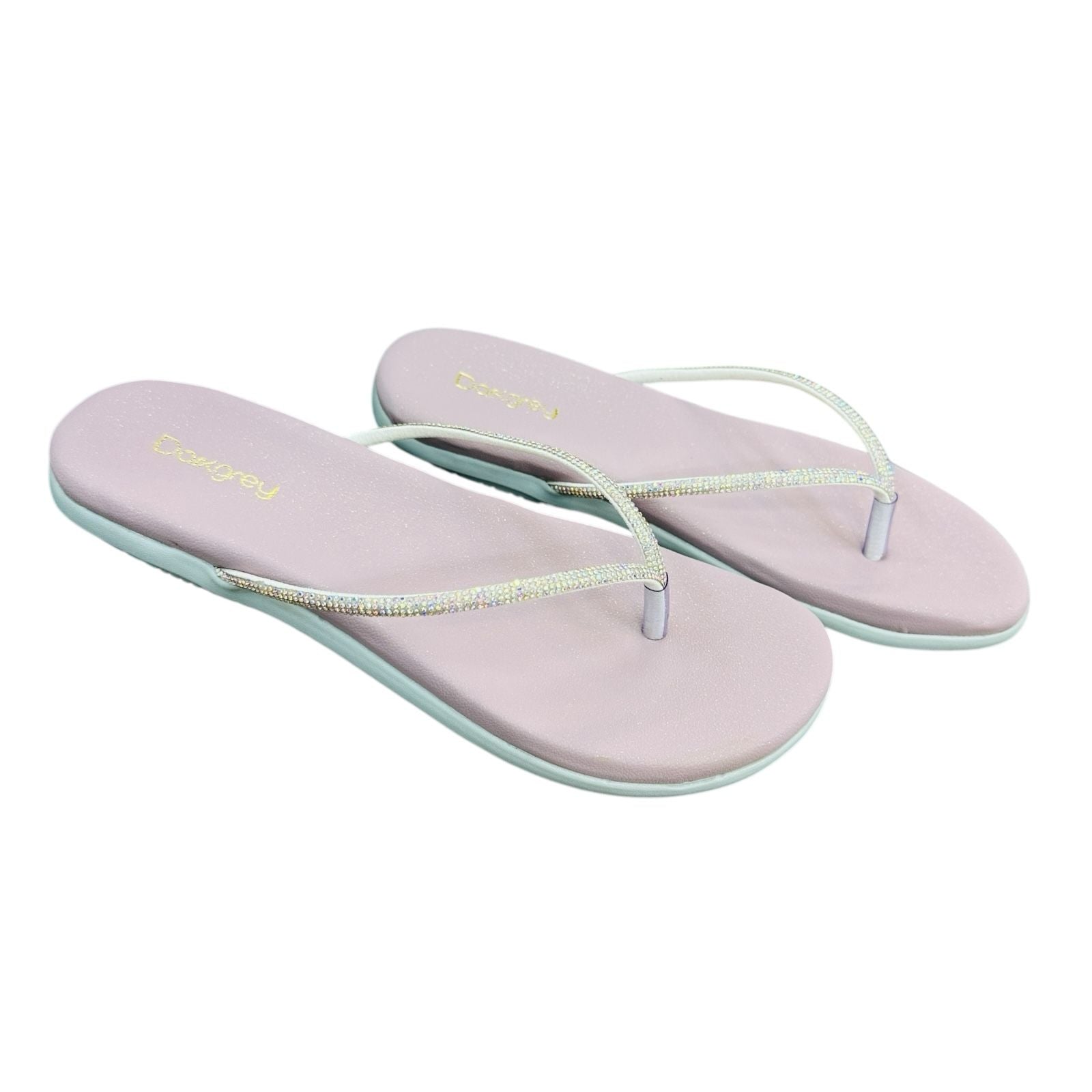 Embellished Flats with Bedding Soft sole(F-195)