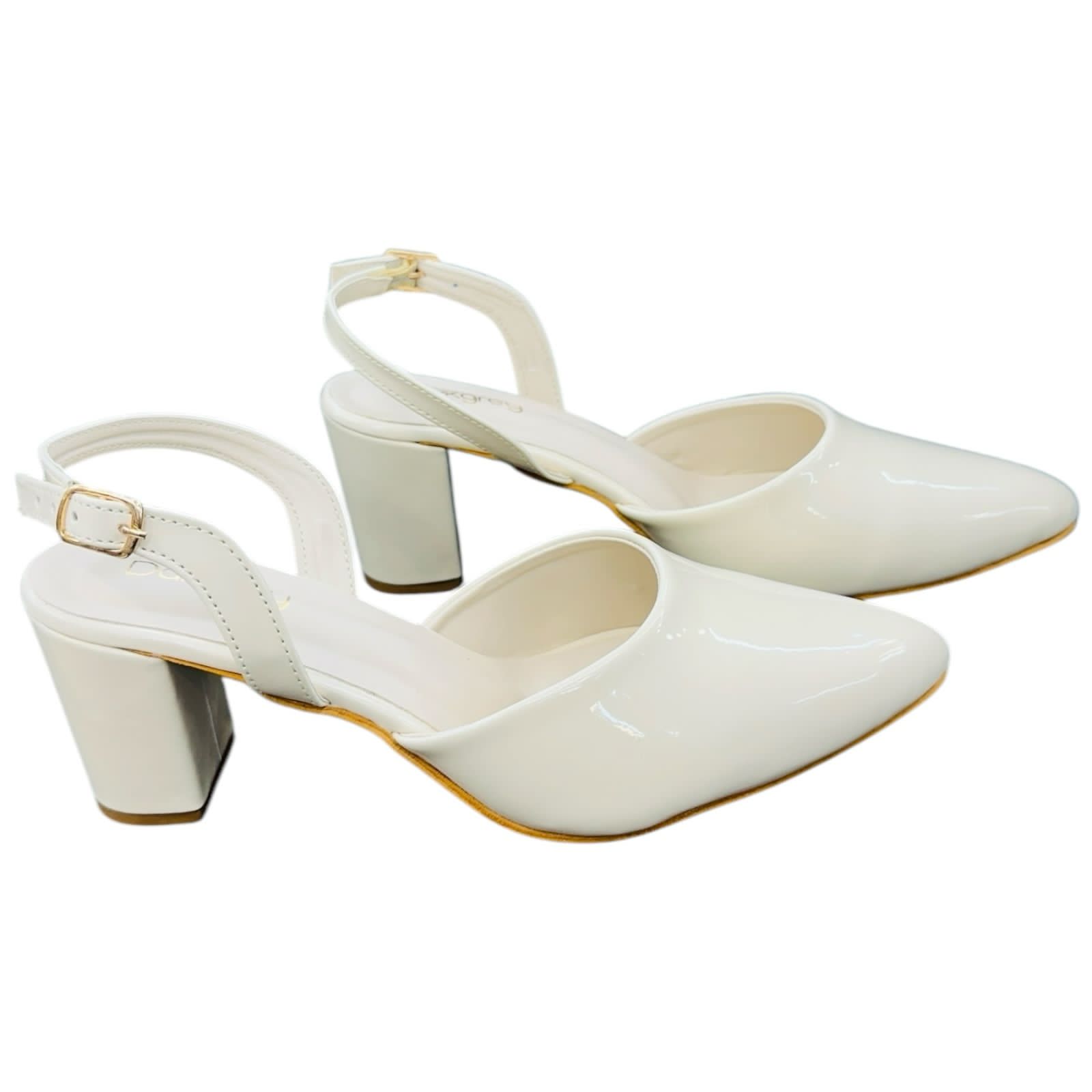 Fashionable heels(cream)