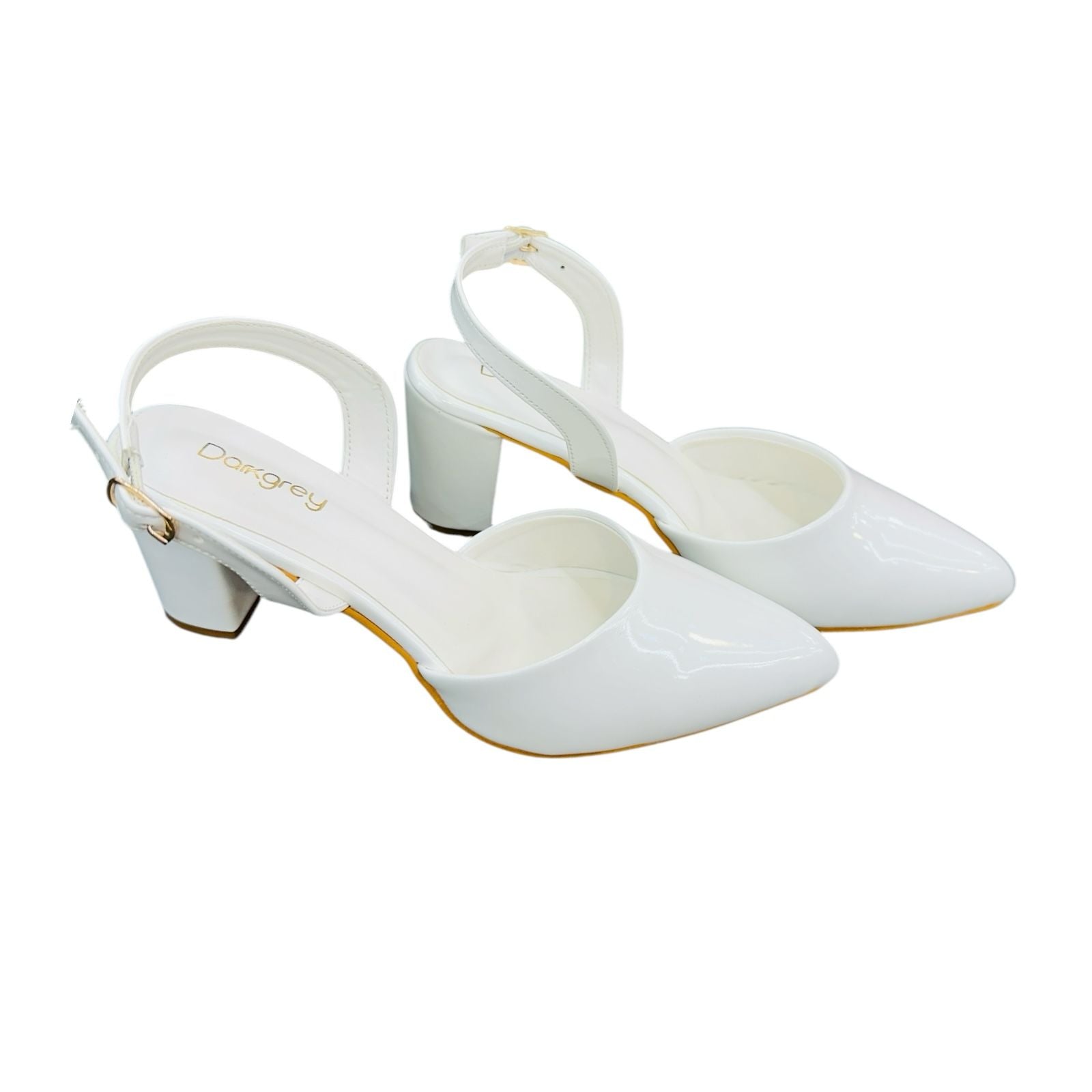 Fashionable heels(white)