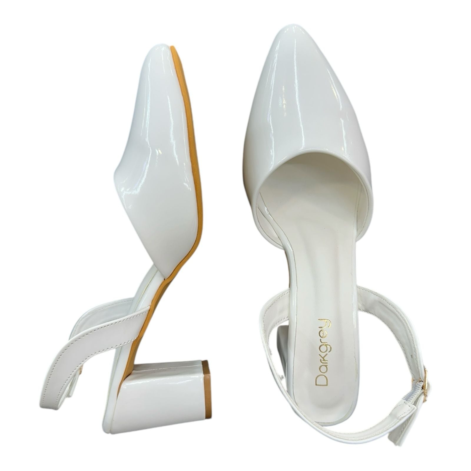 Fashionable heels(white)