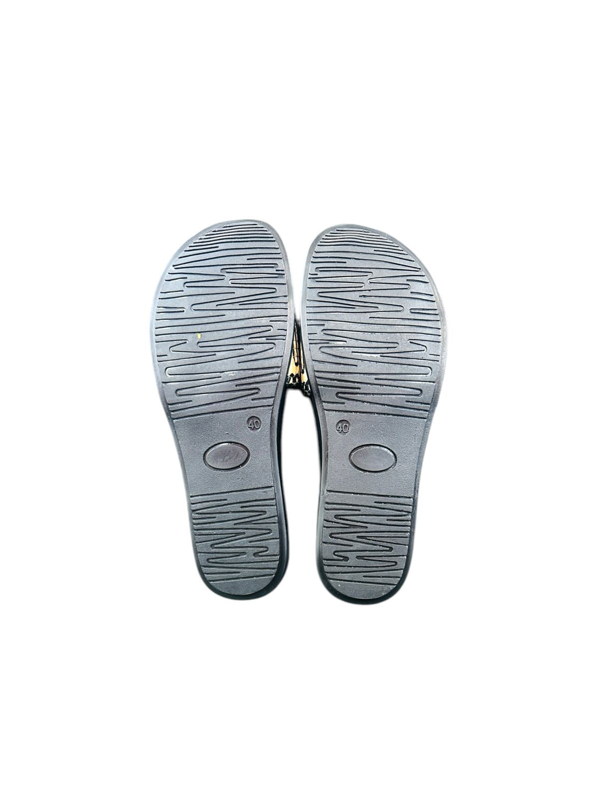 Comfy Flat walkers mat style upper(F-201)Black