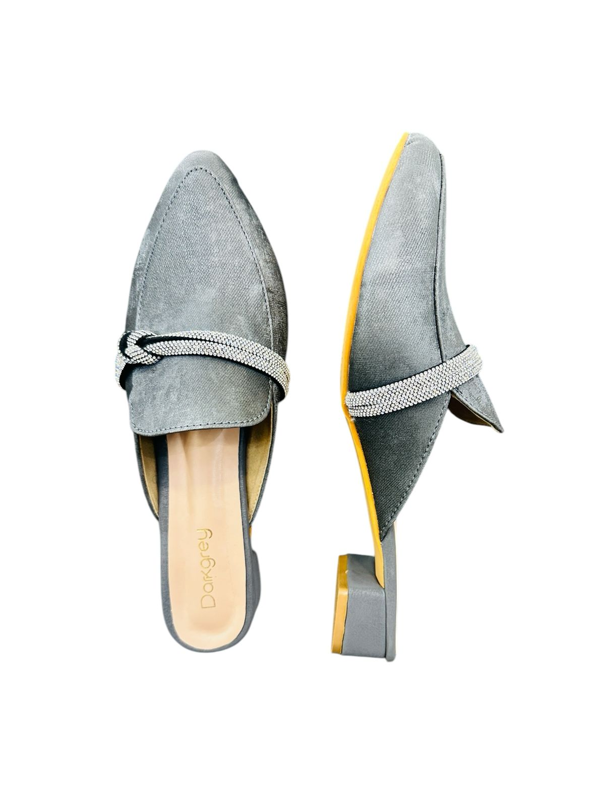 Beautiful clogs (B-132)Grey
